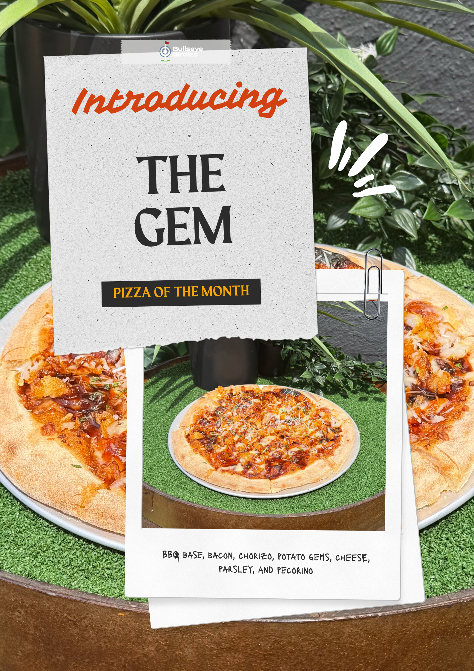 The Gem 
- Pizza Of The Month
