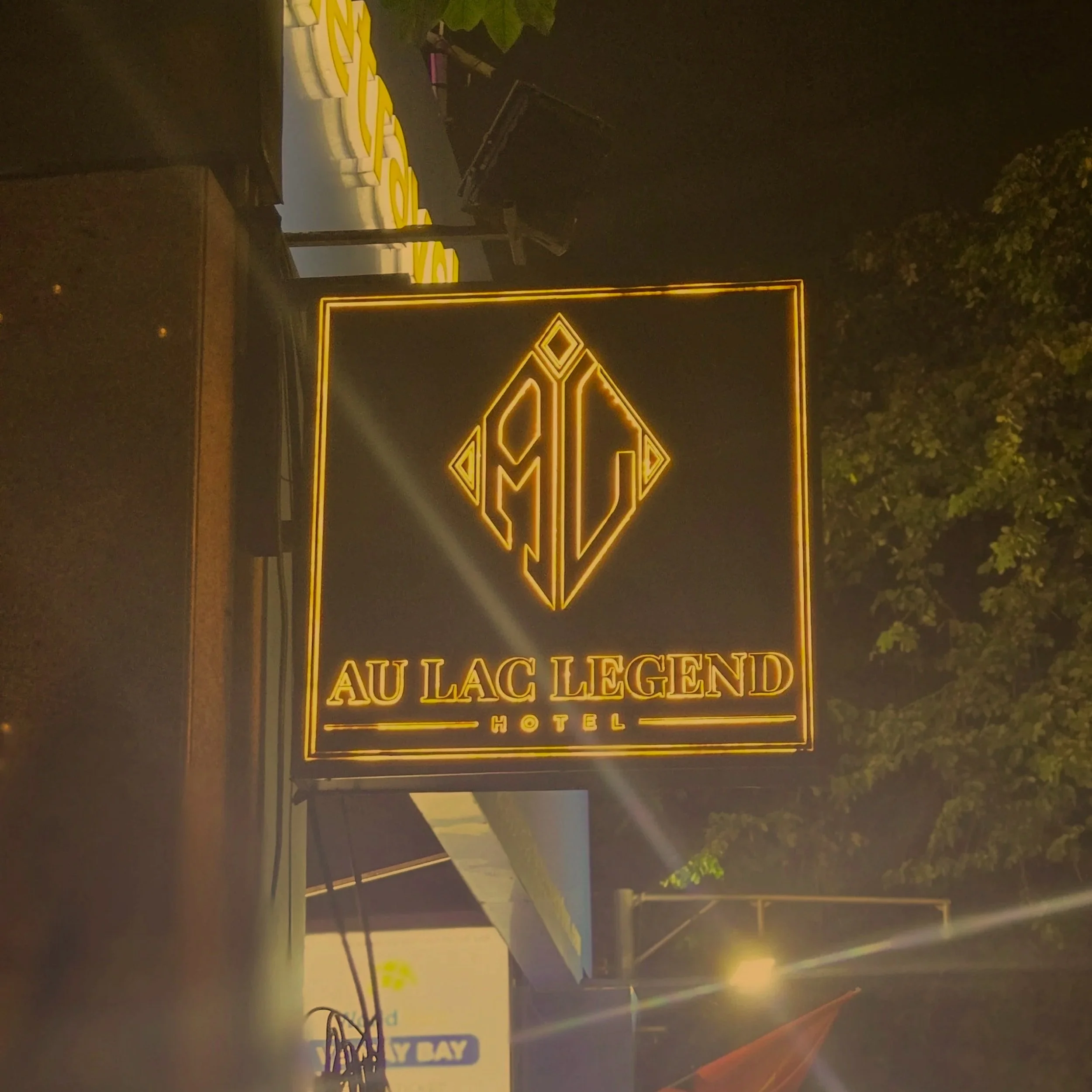 Exterior of Au Lac Legend Hotel in Ho Chi Minh City