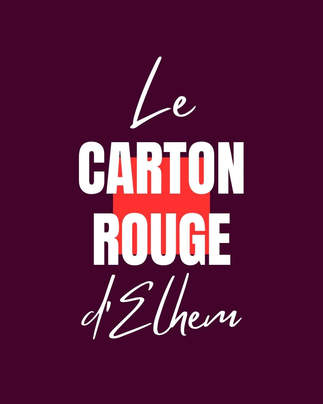 Ce que parfois un conseiller oublie de dire
c'est ce que tout client souhaiterait connaitre. 

C&rsquo;est pour cela qu&rsquo;est n&eacute;e l&rsquo;id&eacute;e du Carton Rouge d&rsquo;Elhem.
Quels sujets souhaiteriez-vous aborder ? 

#formationpro #