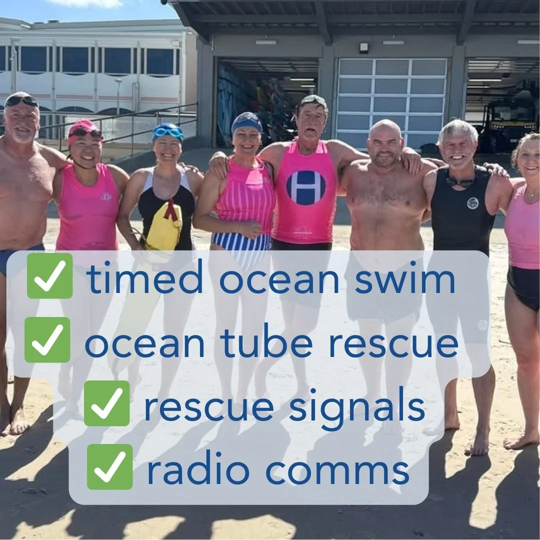 Patrol ready 🫡 🏖️ 

Volunteer life savers and assessors are busy at Henley and other clubs along our coast, revising and updating skills. 

Nice to have the sun shining today ☀️ 

@surflifesa 
@visithenleybeach
