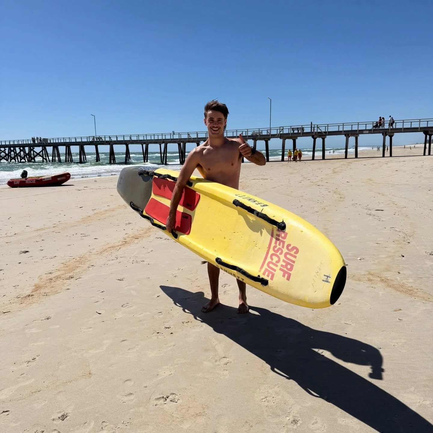 Henley&rsquo;s Black Patrol on duty today 🫡

Fantastic, fast action from our younger members in performing a rescue and providing first aid for a member of the public.

Remember, swimming between the flags is the safest option ❤️💛