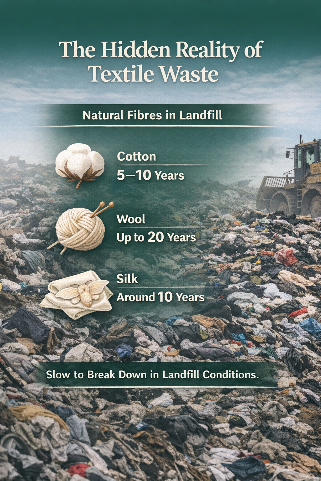 How Long Do Clothes Really Last in Landfill?
