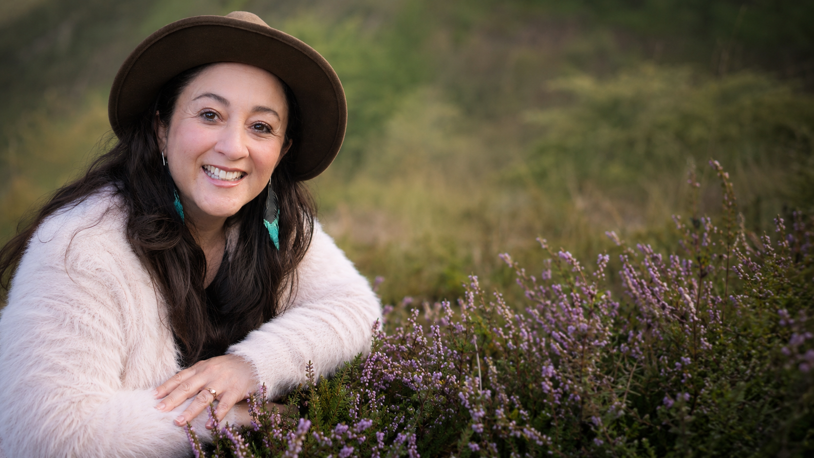 Milca Perez discussing nature, feminine wisdom and intentional living on the Project Emerald Collective podcast