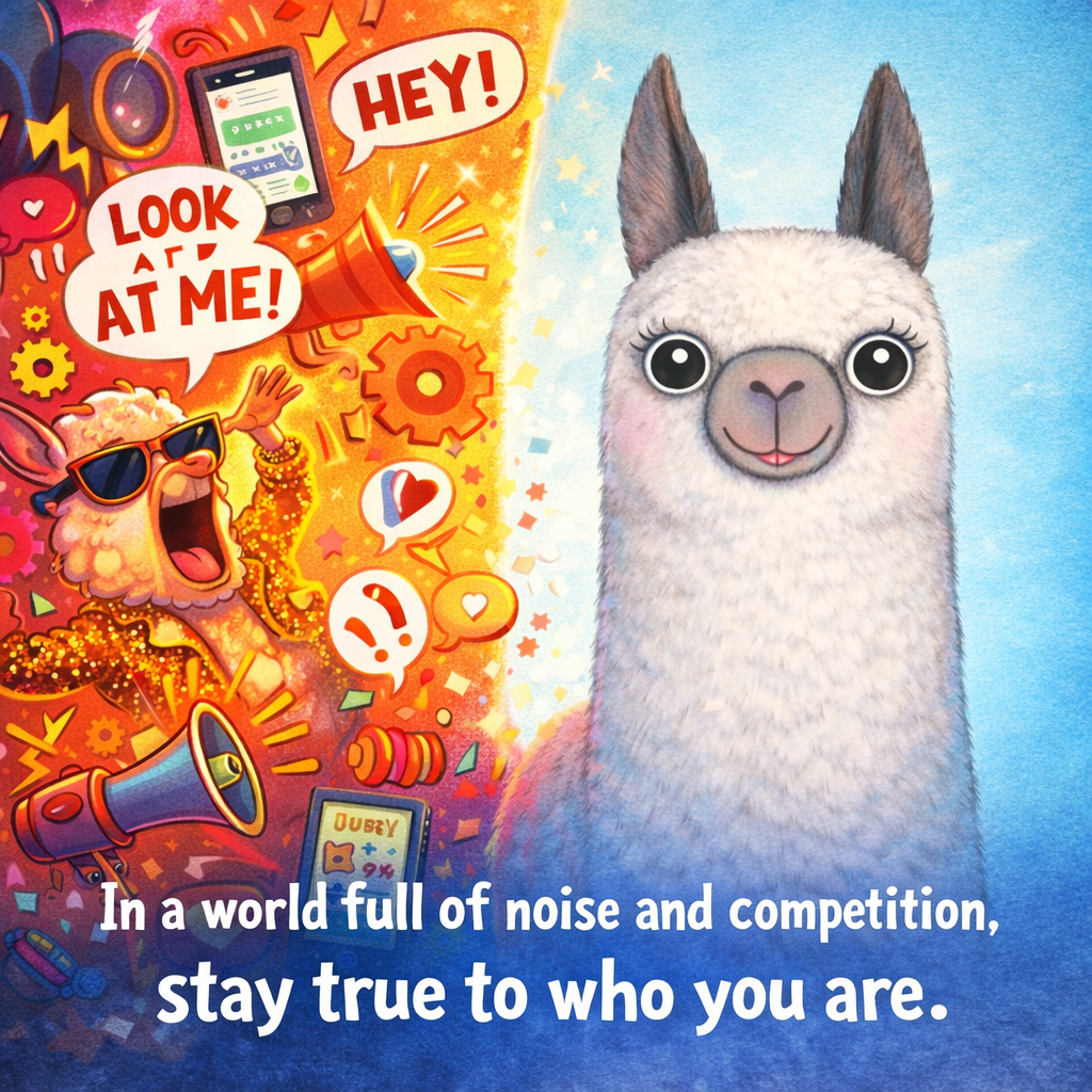 staying true to who you in a world full of noise