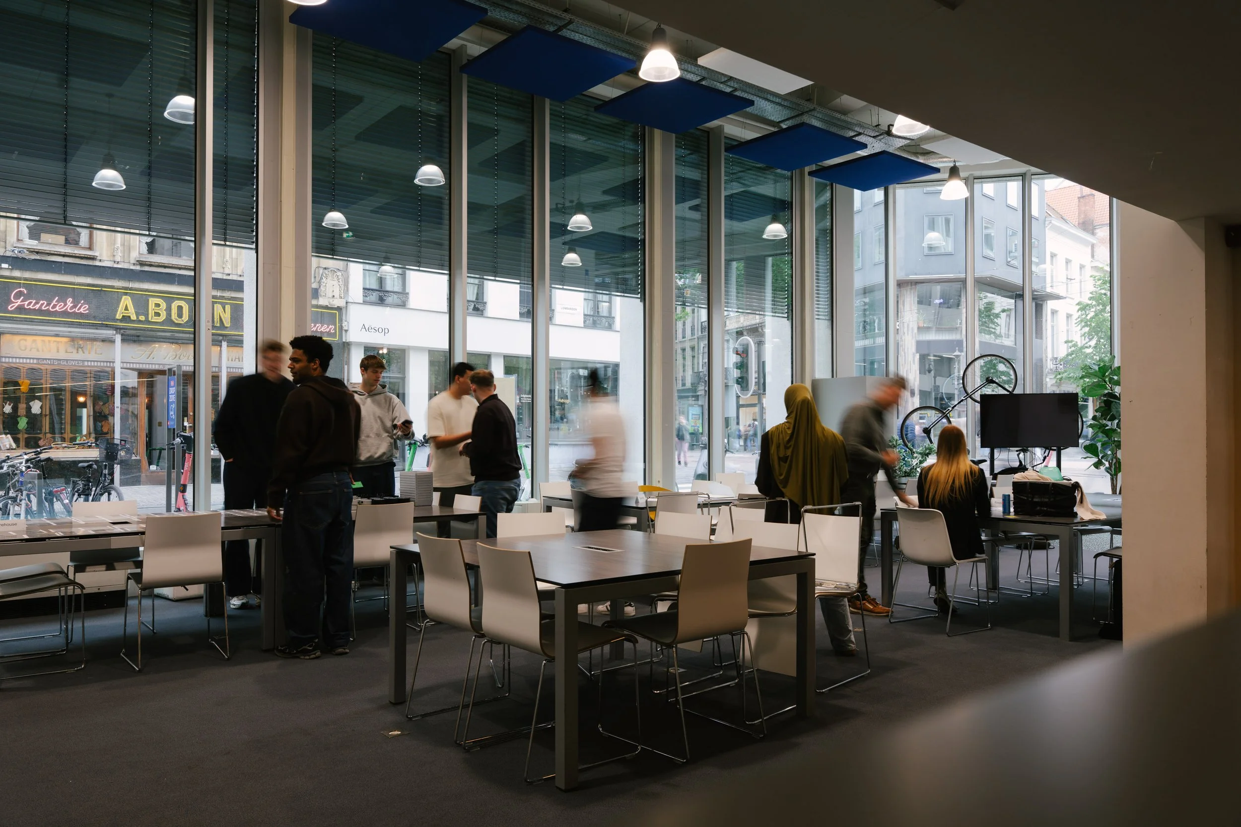 KdG Archiefbeelden: Campus Groenplaats