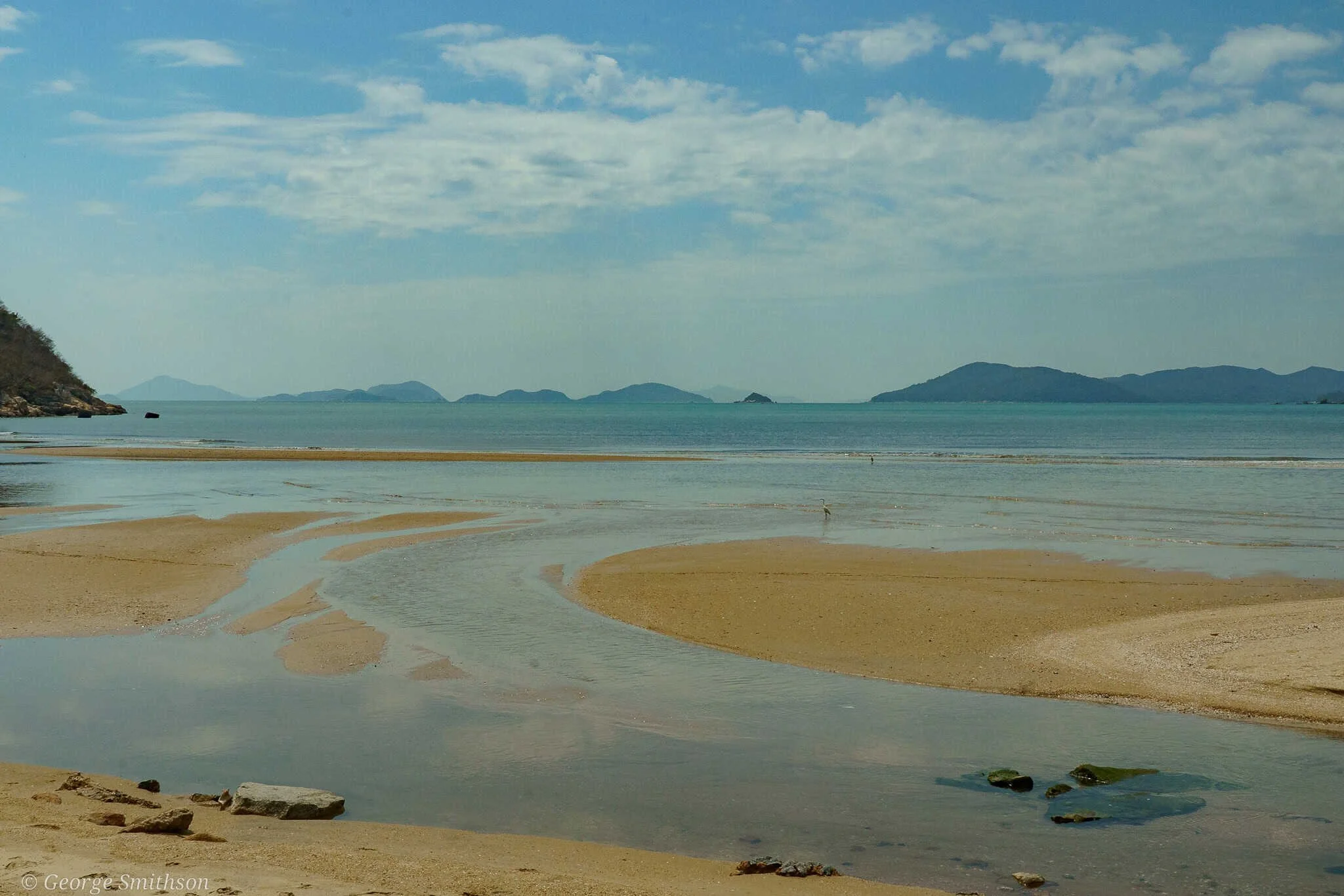 One of the many wild beaches in Hong Kong