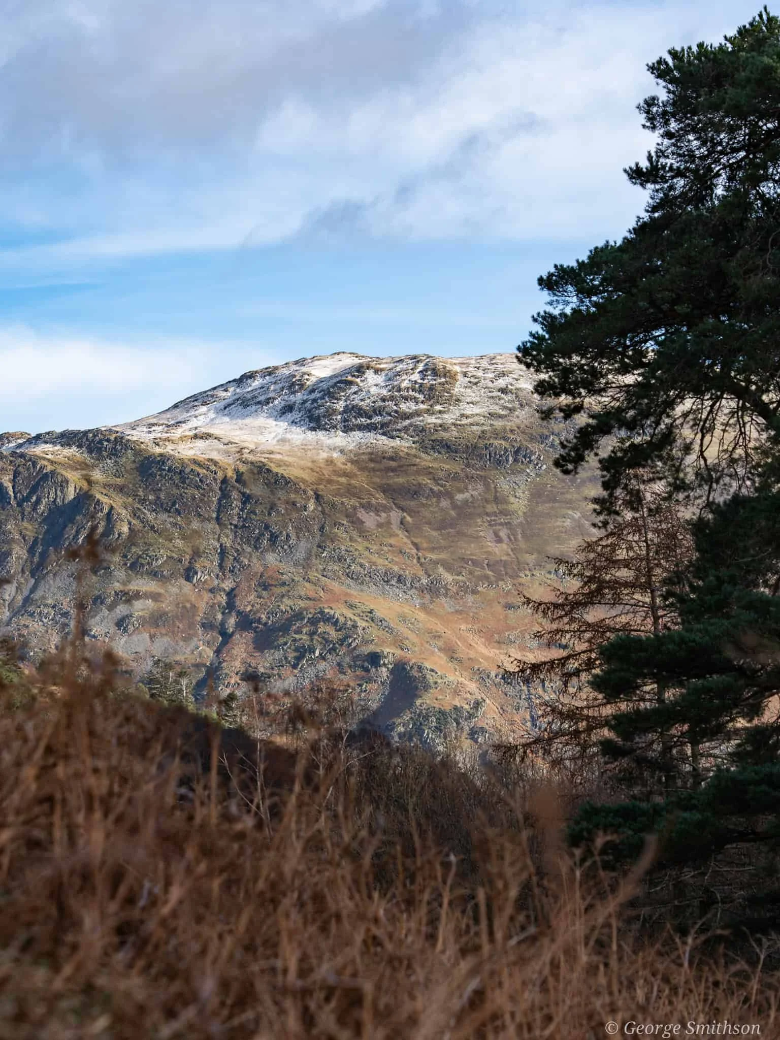 Winter in Glenridding, Lake District, UK