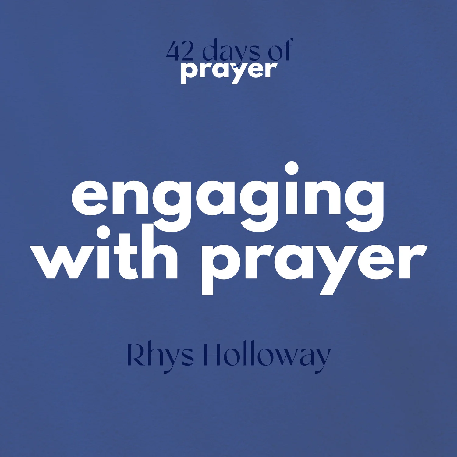 Engaging With Prayer