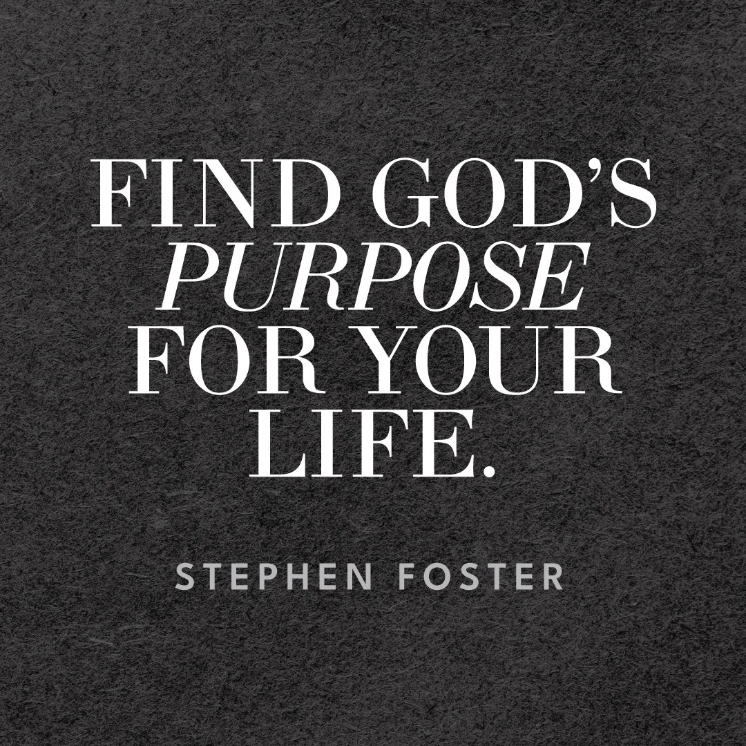 Find God's Purpose For Your Life