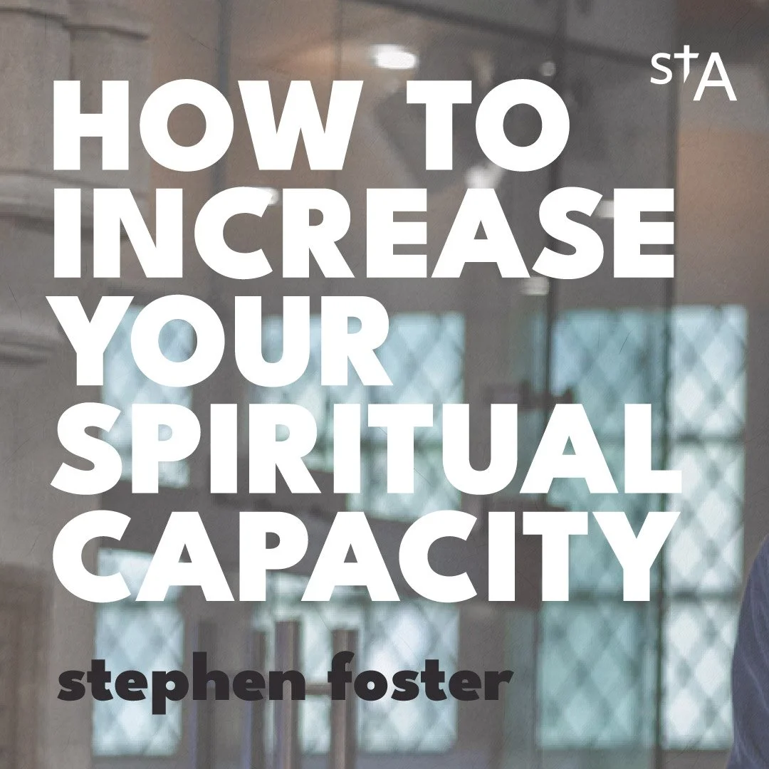 How To Increase Your Spiritual Capacity episode artwork