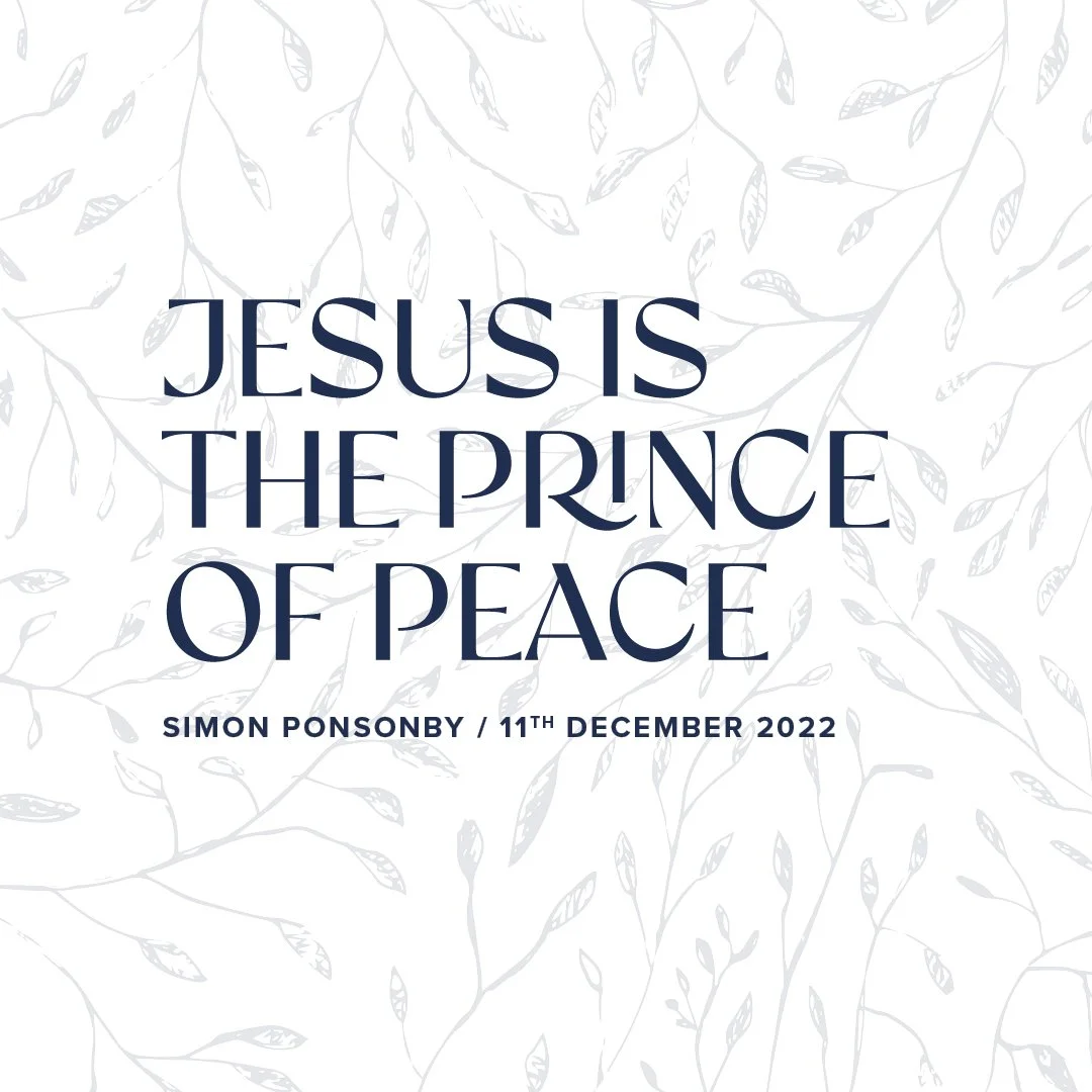 Jesus is the Prince of Peace