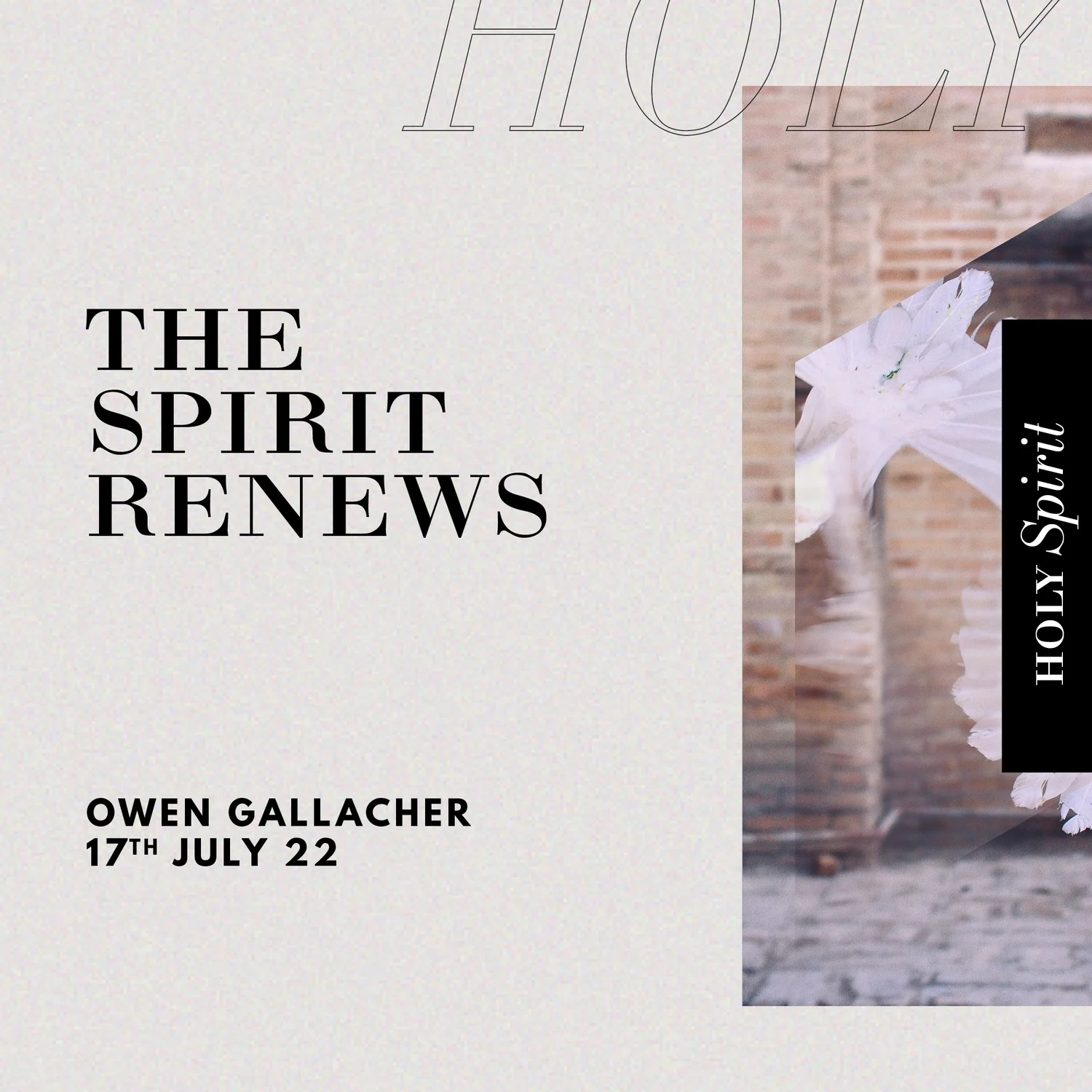 The Spirit Renews 6pm episode artwork