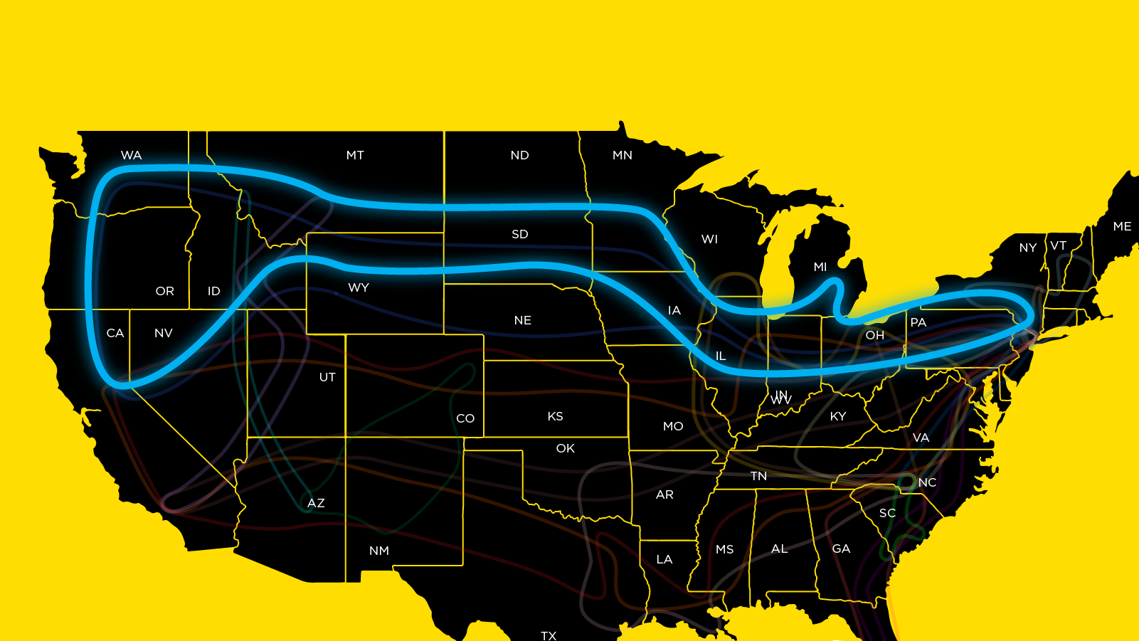 Northern United States Art Route