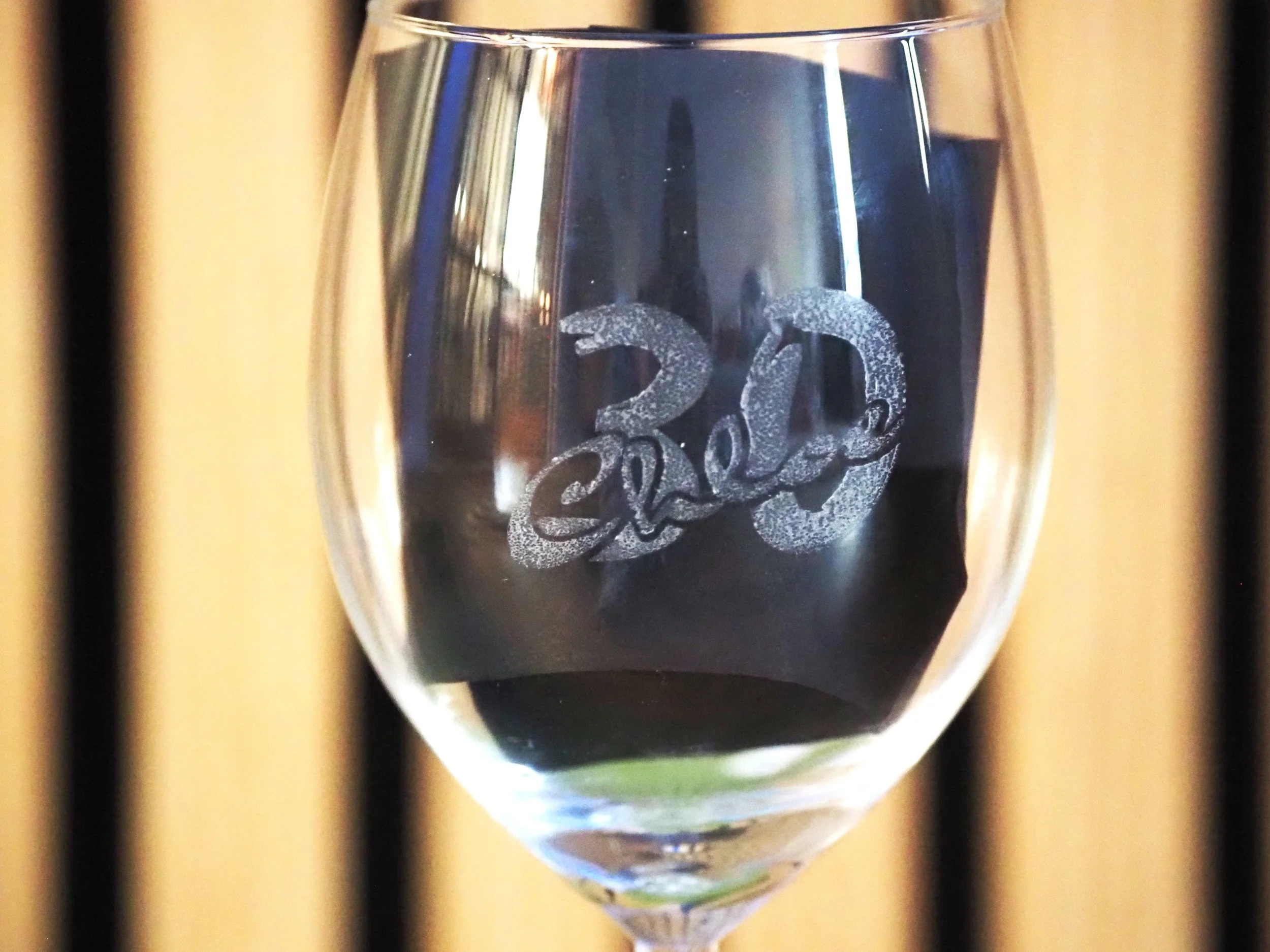 Personalised Engraved Drinking Glasses