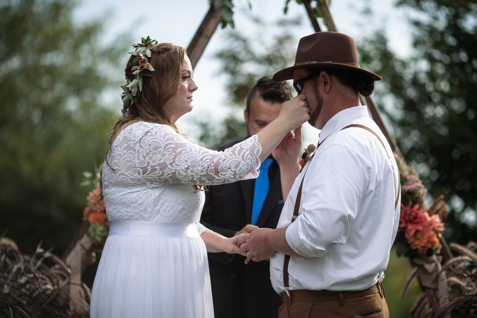 Emily & Clay’s Backyard Wedding in Wellsboro, PA