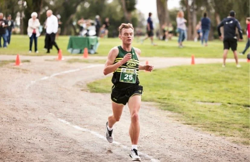 James Dunne Adam state mens Cross Country team took to the Cattail Golf Course in Alamosa.jpg