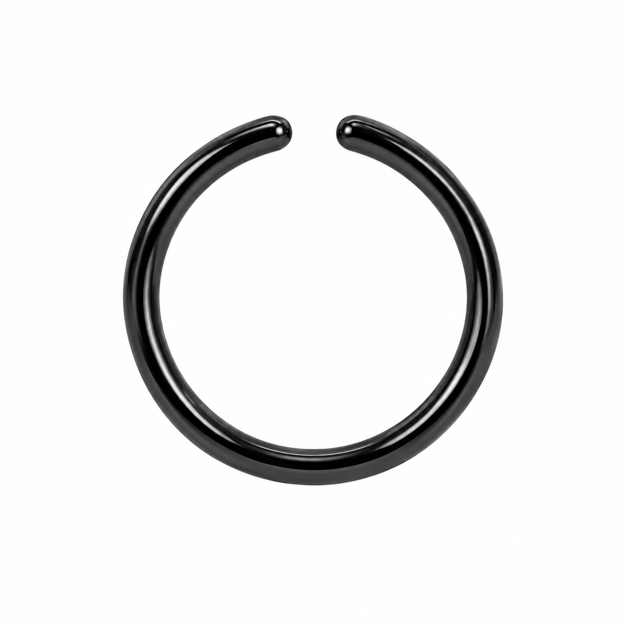 Titanium Classic 6mm Nose Ring- 01-03