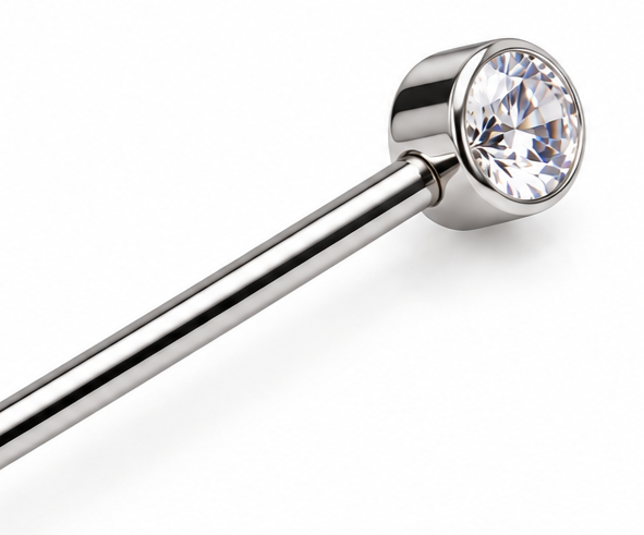 F136 Titanium Crystal 1.2mm Scaffold Bar- 0304