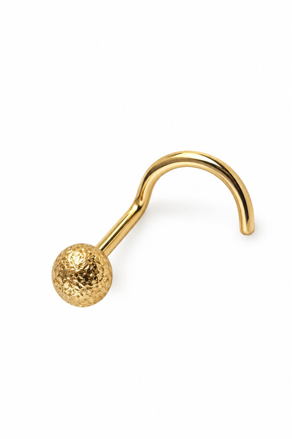 F136 Titanium Bauble Nose Stud- 03