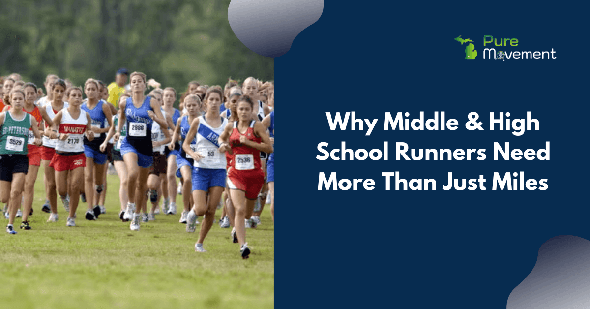 Why Middle & High School Runners Need More Than Just Miles