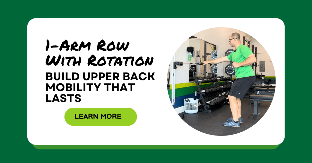 Upper back strength and spine mobility for portage residents.