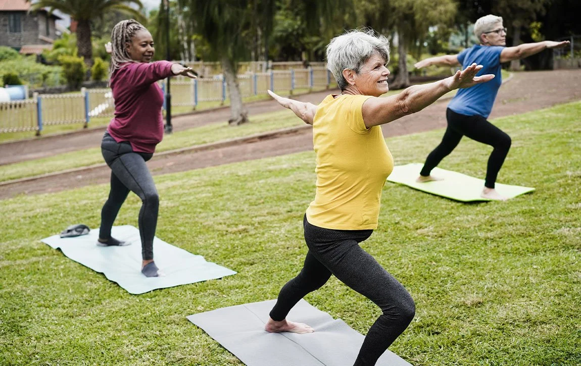 Yoga training for bone density in seniors.