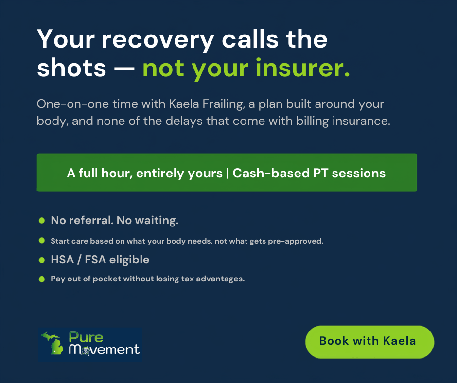 Comparison of cash-based vs insurance physical therapy in Portage, Michigan