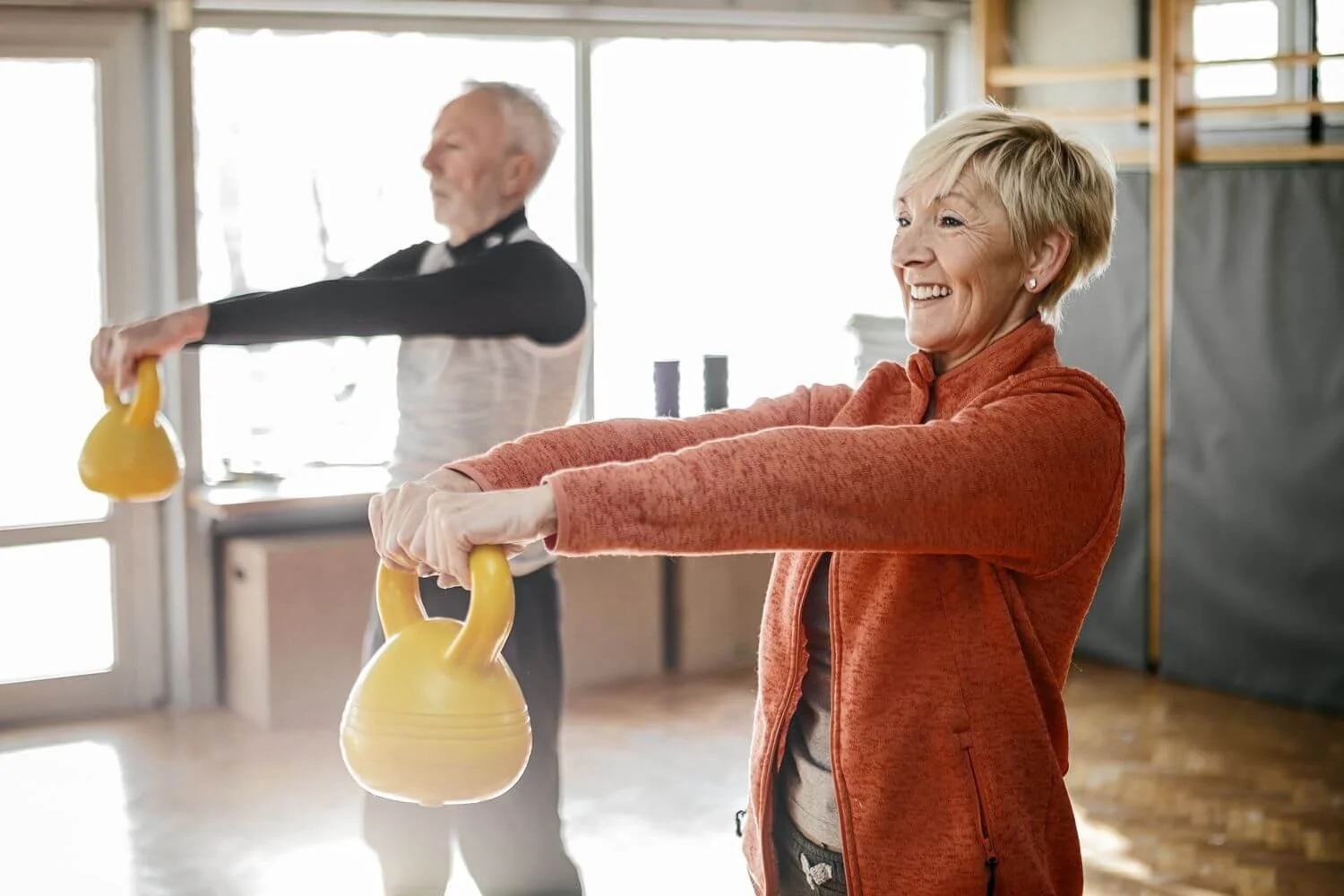 Seniors strength training to improve bone density and osteoporosis in Kalamazoo, MI