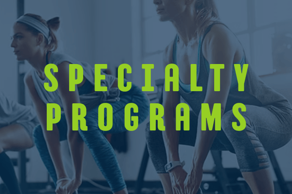 Specialty programs at Pure Movement in Portage, Michigan.