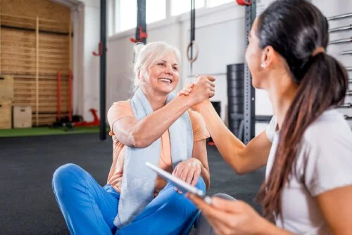 Senior personal training creating independence in Portage, Michigan