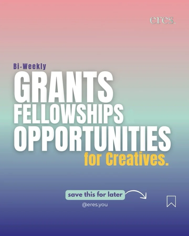 💼✨ New month, new chances to grow your craft! Whether you&rsquo;re behind the lens, on the page, building your business, or stepping onto set&mdash;these grants and opportunities were made for you.

📌 From fellowships for writers and photographers 