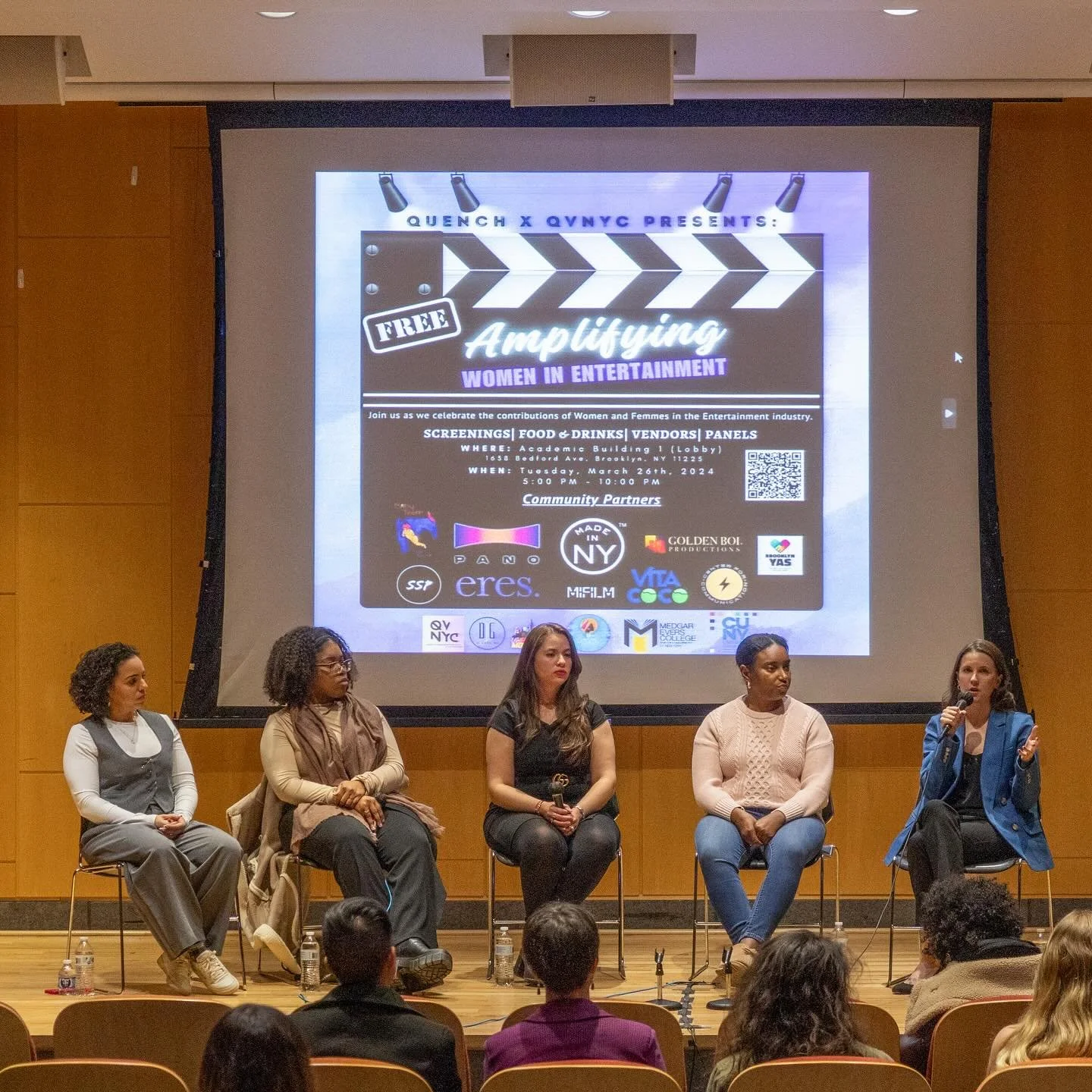 Queer Voices NYC: Carving Your Lane in Entertainment Panelists