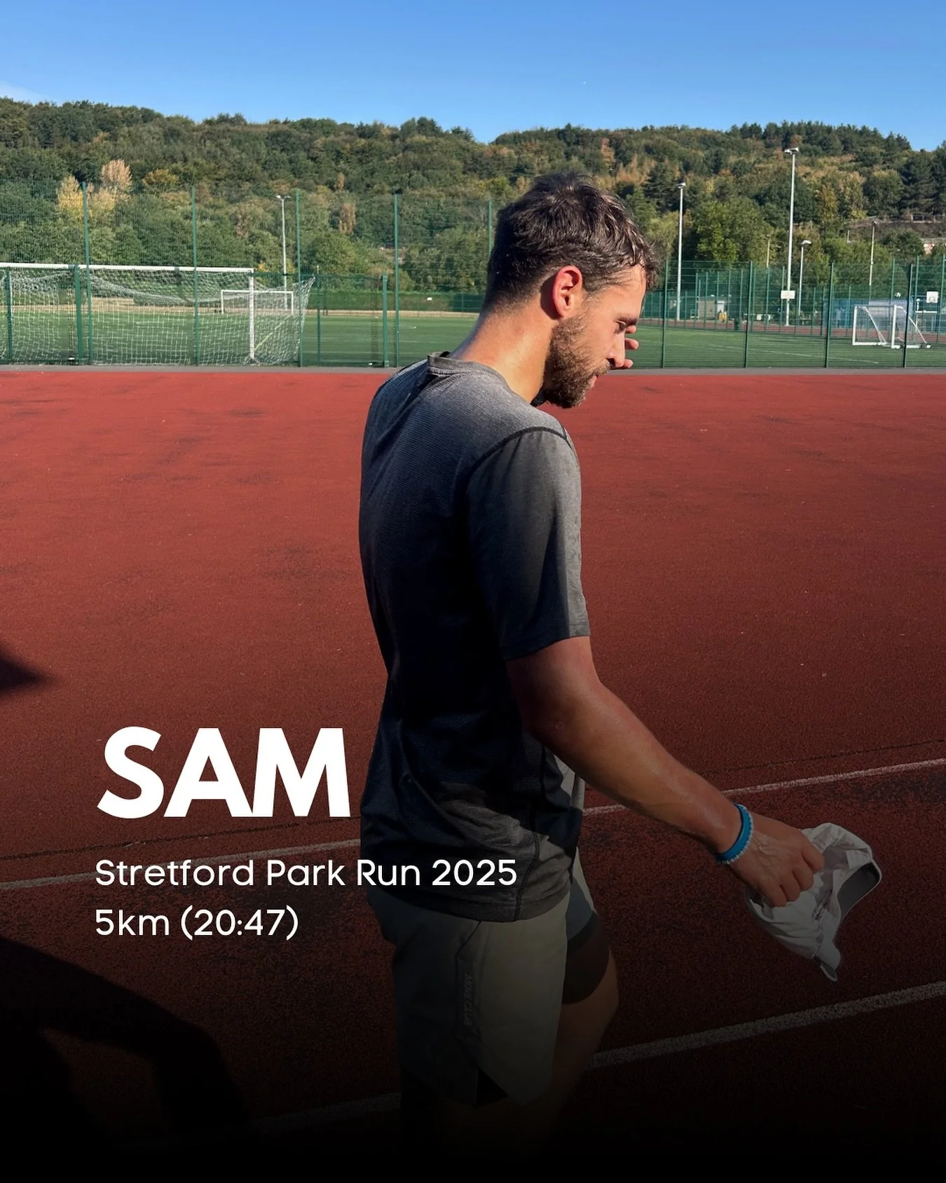 WOW&hellip; this one caught us by surprise!

Sam showing everyone what it means to be ready for anything. Standard Saturday afternoon 4.5 weeks out from his first marathon and his mum asks him to join her on a Park Run. 

Needless to say the speed de