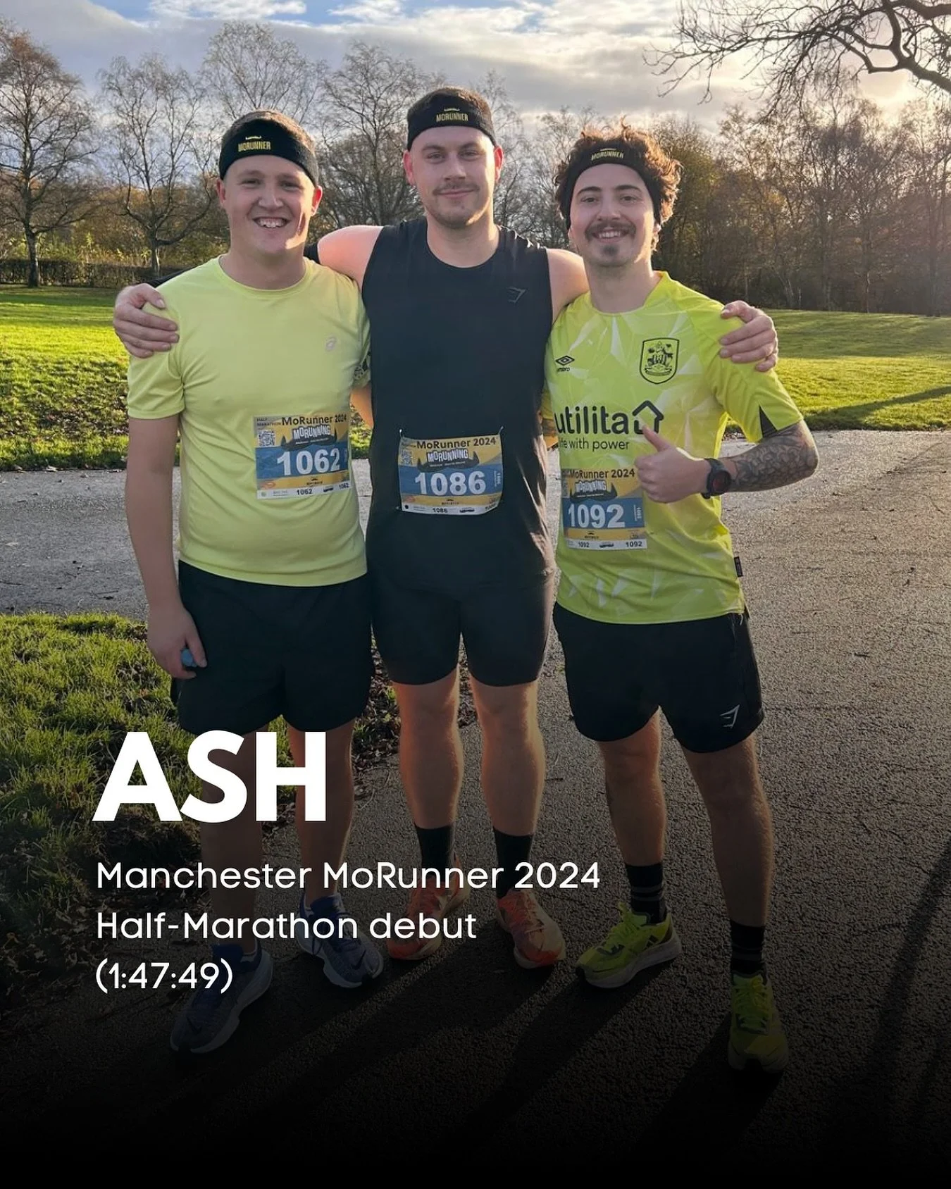 Former athlete of ours @ashcampbell95 smashed his first ever half-marathon in a whopping 1:47 😮&zwj;💨

Not only did he achieve this unreal time he also got rid of the ankle pain and discomfort he had always felt from a bone break.

AND of course he