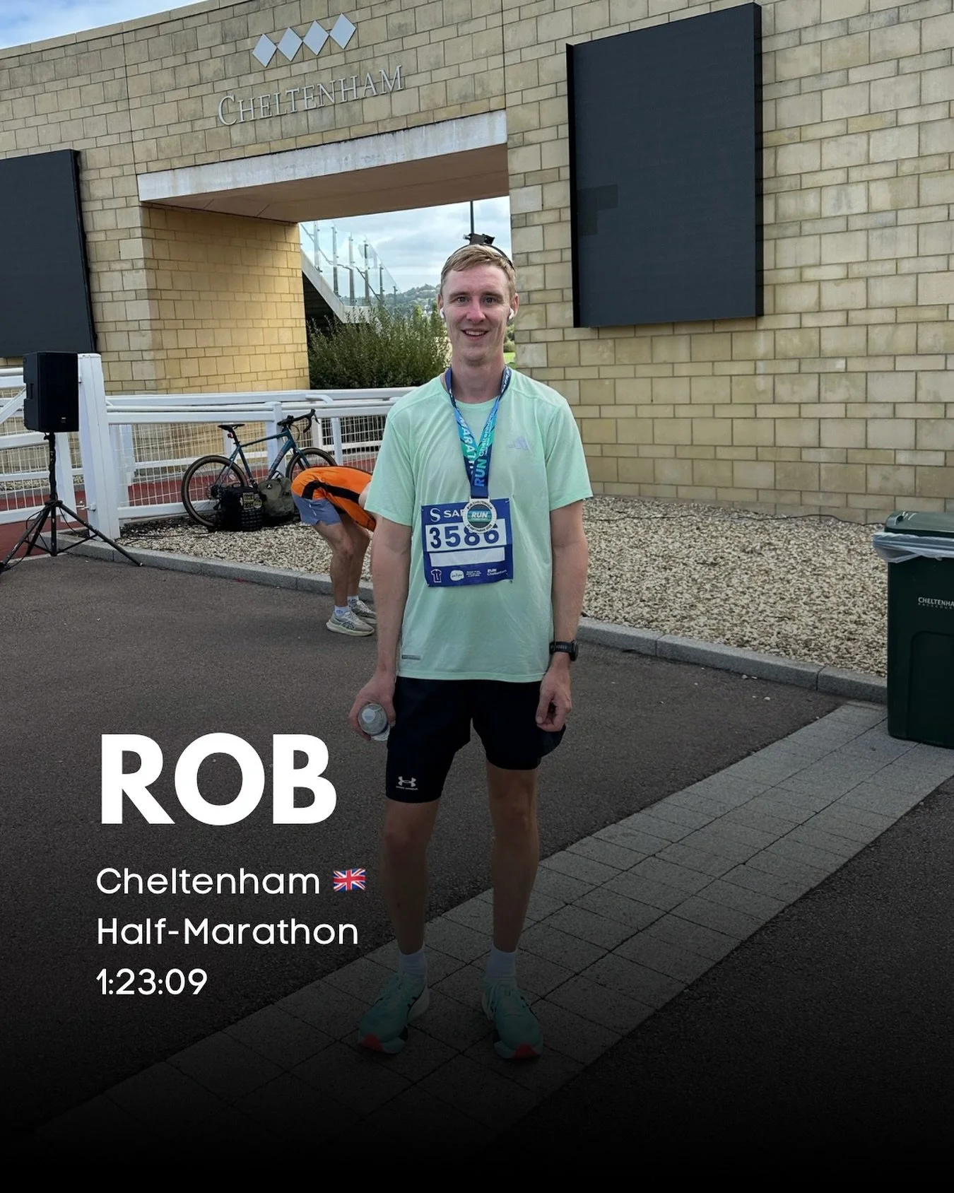 BOOM 💥 🤯

Our athlete @rob_ellis96 just DESTROYED his half-marathon personal best by 9 minutes!!

What an incredible effort from the lad and testament to his application and hard work!

HYROX solos in a few months so it&rsquo;s time to turn some di