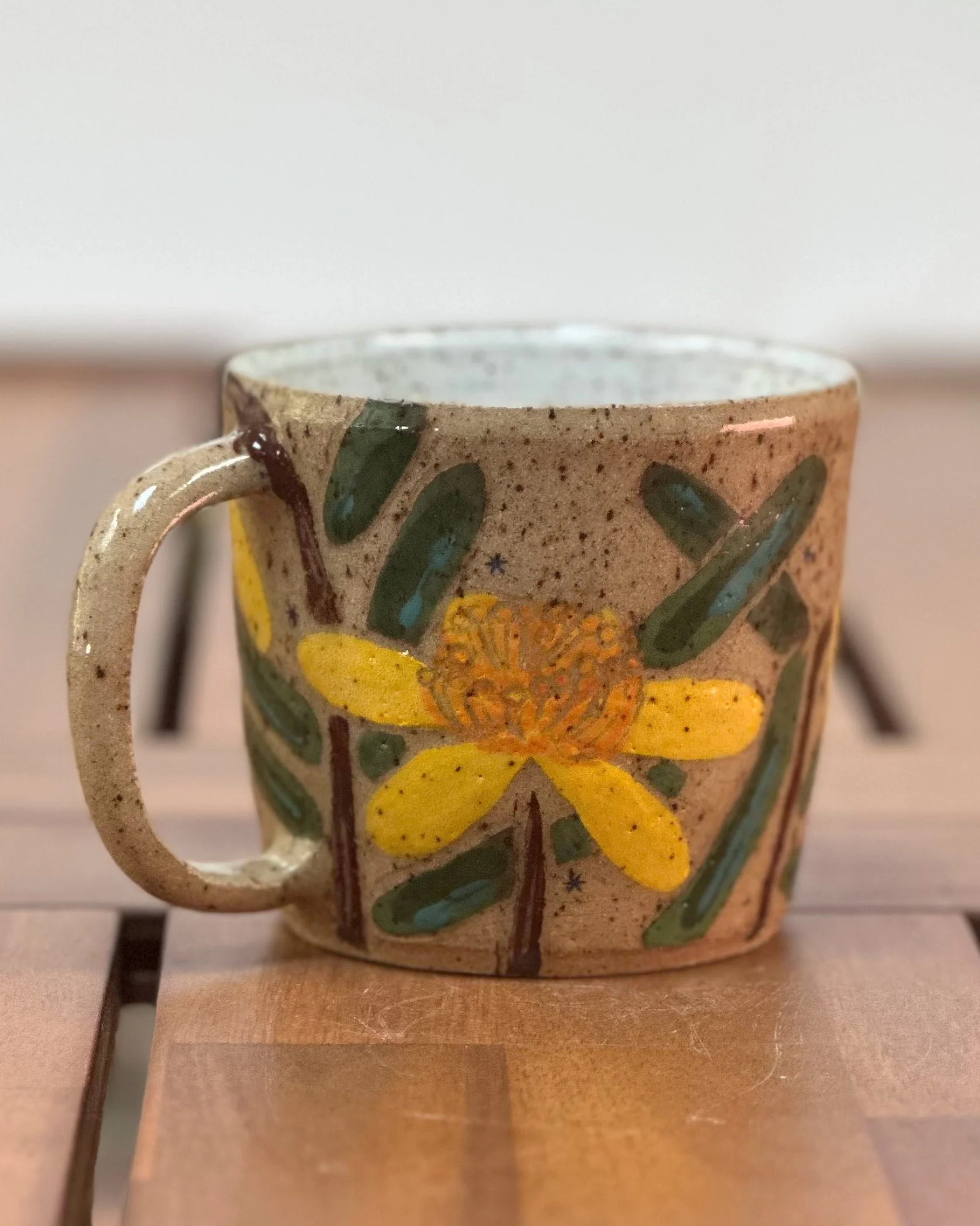 St. Johns Wort Ceramic Mug 2