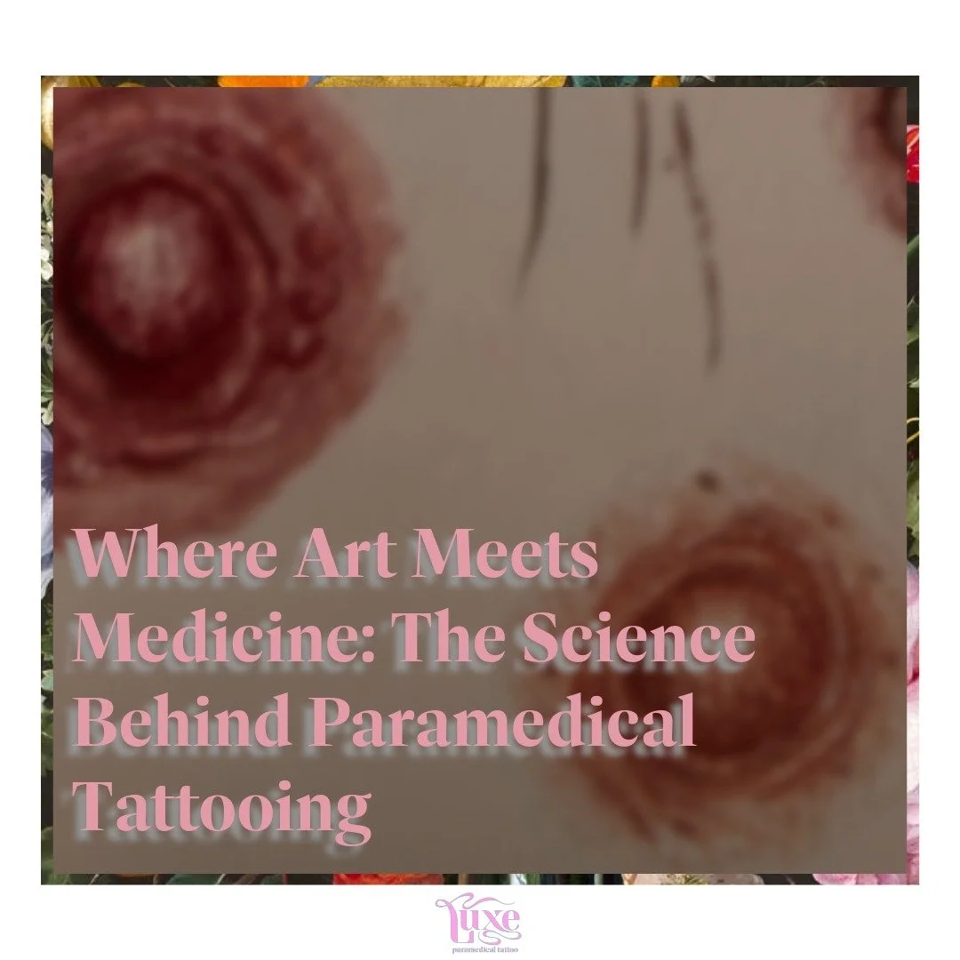 Paramedical tattooing is where art and medicine meet.

Every procedure&mdash;whether it&rsquo;s blending a scar, restoring an areola, or softening stretchmarks&mdash;requires both artistic precision and medical understanding. My fine art background a