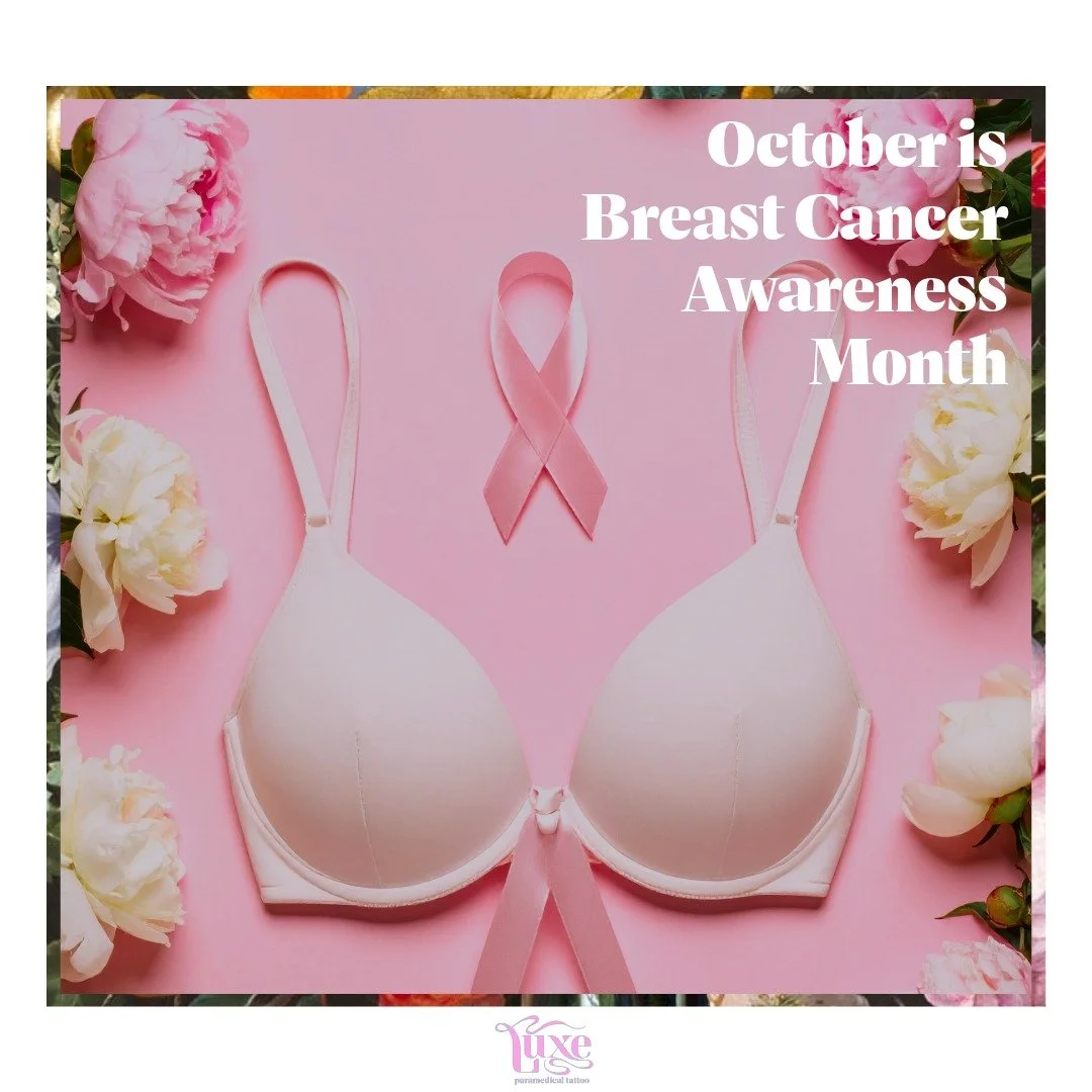 October is Breast Cancer Awareness Month &mdash; and this one is close to my heart.

To honor survivors, thrivers, and everyone touched by breast cancer, Luxe Paramedical is offering special discounts all month long:

&bull; 20% off 3D Nipple &amp; A