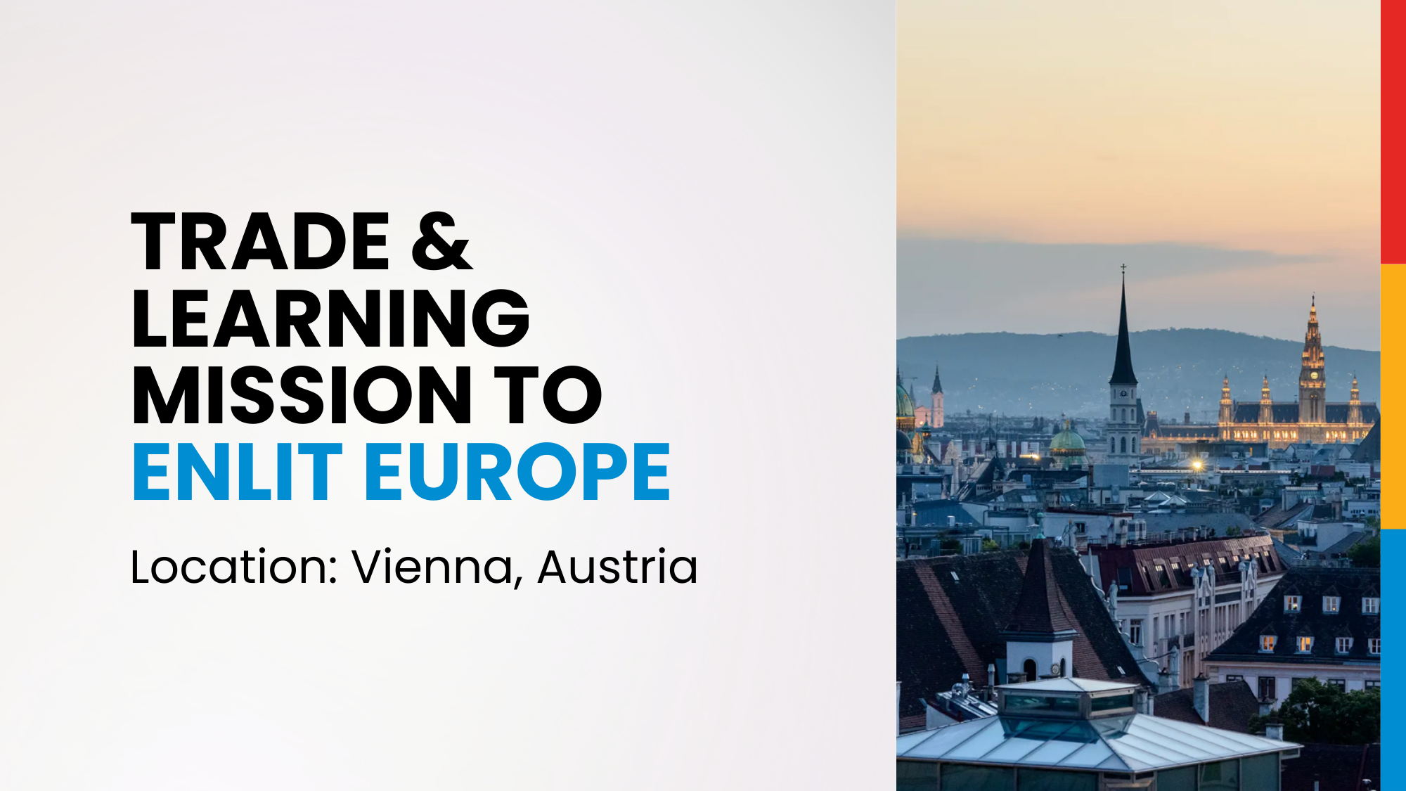 Trade &amp; Learning Mission to Enlit Europe 