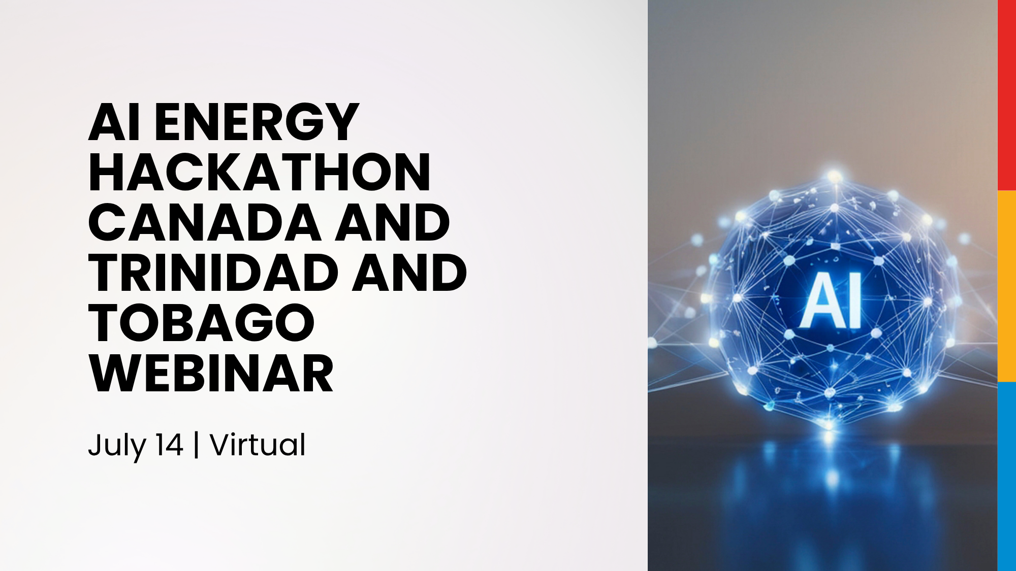 AI Energy Hackathon Canada and Trinidad and Tobago Webinar