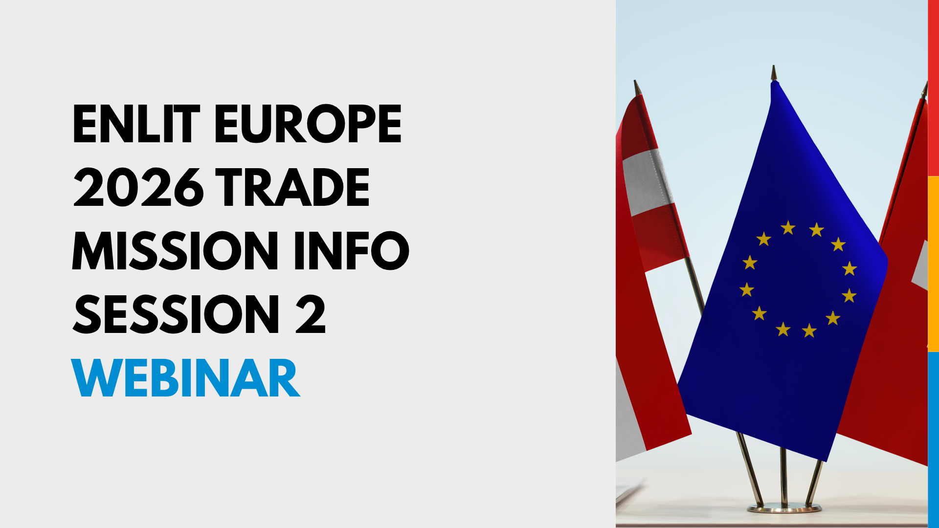 Explore Europe's Energy Markets: Canada's Enlit Europe 2026 Trade Mission Info Session