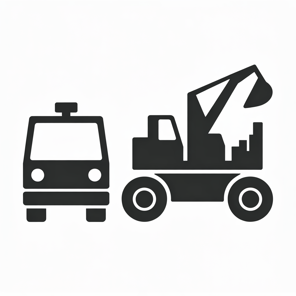 Icon of a tow truck