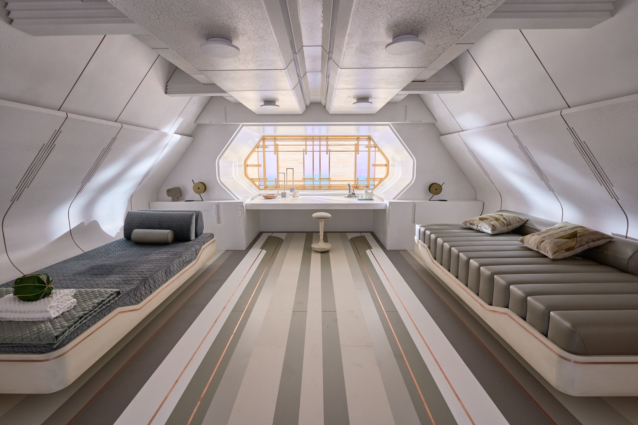 Mac's Quarters, DWG below