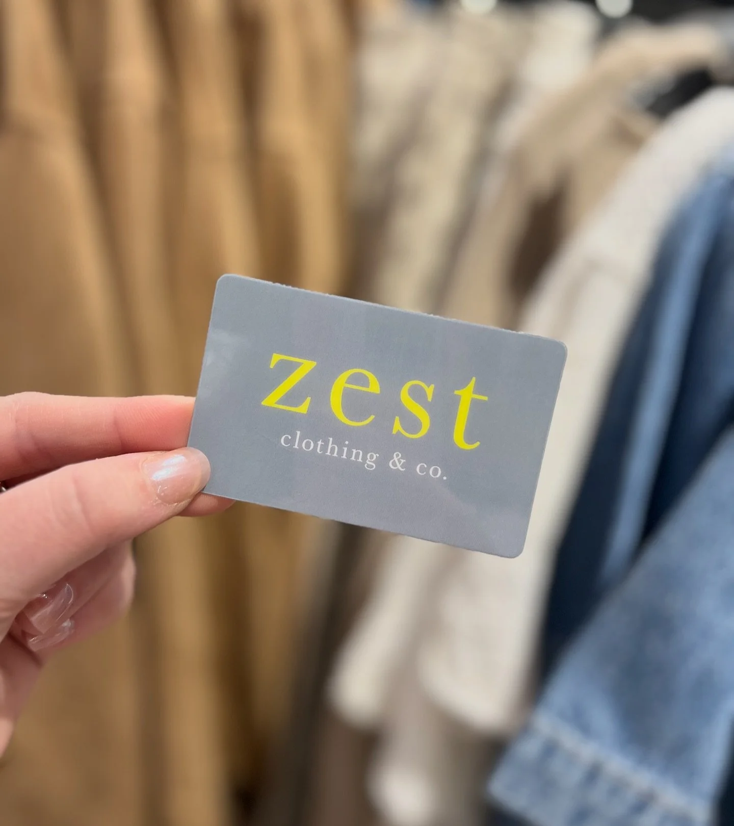 ✨GIVEAWAY✨
We are giving away a $50.00 Zest Clothing &amp; Co. gift card to one of you lucky followers!! This gift card is valid at all four of our Zest clothing and Co. locations! The winner will be announced on Thursday, September 4th!
To enter the
