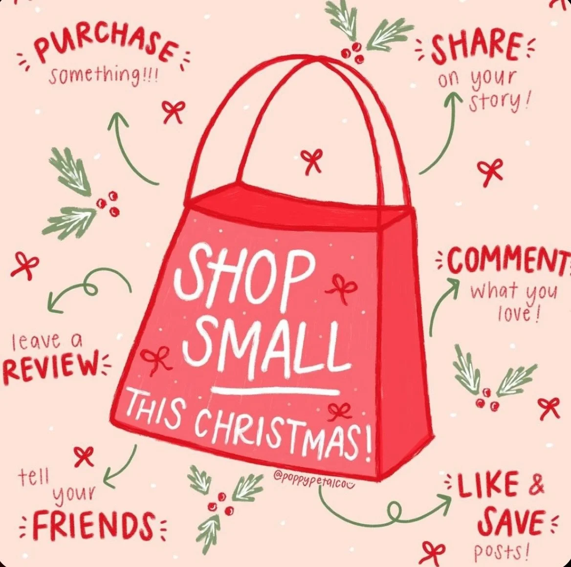 Happy Small Business Saturday! Thank you for shopping small &amp; shopping local🤍 we wouldn&rsquo;t be here without all of you, and we are beyond grateful for each and every one of you! We can&rsquo;t wait to see your beautiful faces this weekend! #