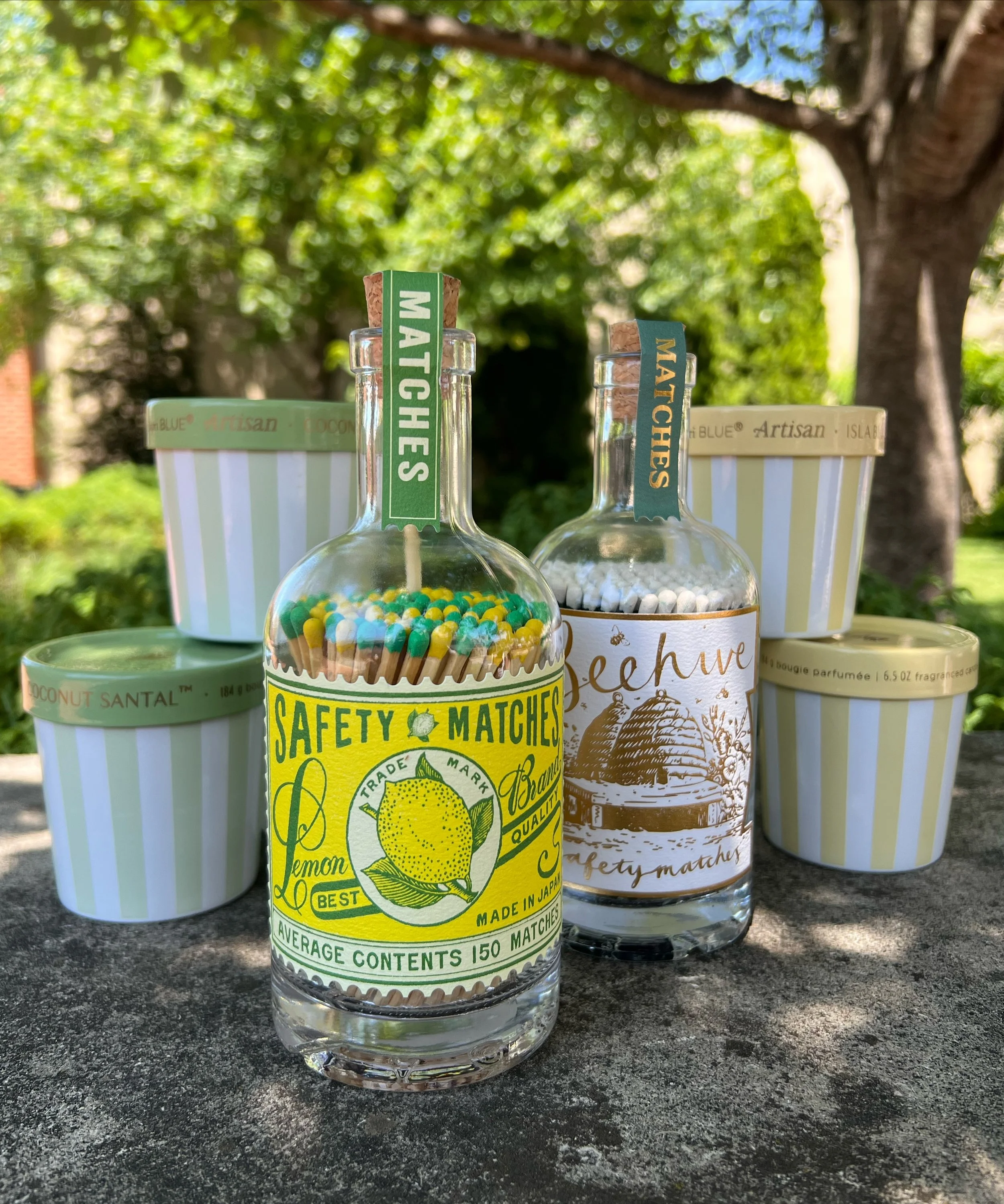 Inspired by long summer dinners and lemon-filled tablescapes🍋✨
Pair one of our new match bottles with a Capri Blue candle for an easy hostess gift that feels thoughtful and elevated! 
#shopzestclothingandco #shopsmall #shoplocal #capriblue #hostessg