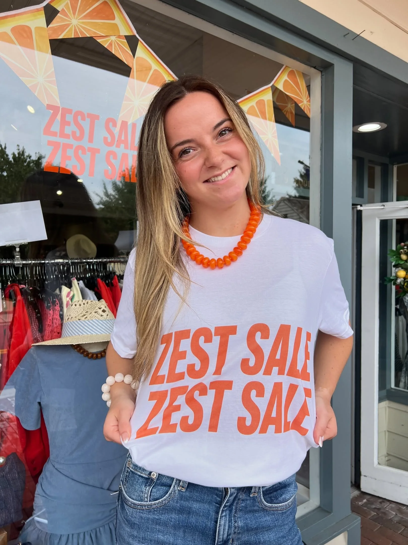 SALE starts NOW! 🍊✨
We&rsquo;re kicking off our Summer Sale a little early this year, and you won&rsquo;t want to miss it!
Shop 25% OFF select spring and summer styles as we make room for all the gorgeous new fall arrivals headed our way. From easy 