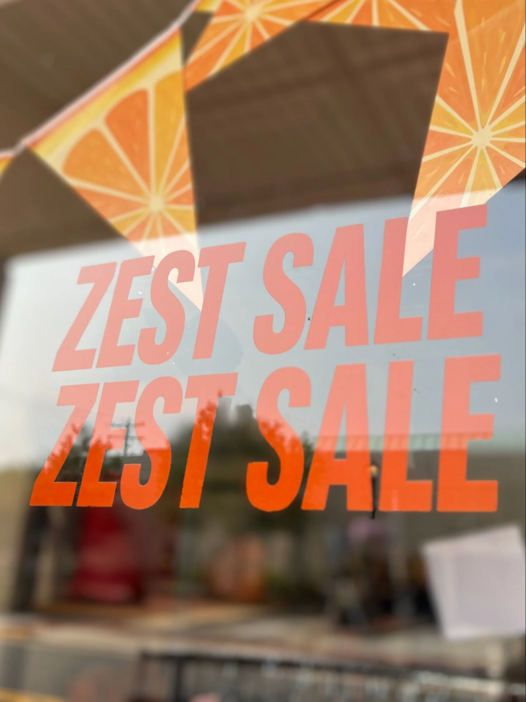 It&rsquo;s ZEST SALE season! 🍊
Our twice-yearly sale is happening now with deep discounts throughout the boutique!
And the excitement continues with our Summer Sidewalk Sale, happening Thursday, July 30 - Sunday, August 2! 
Come shop your favorite s