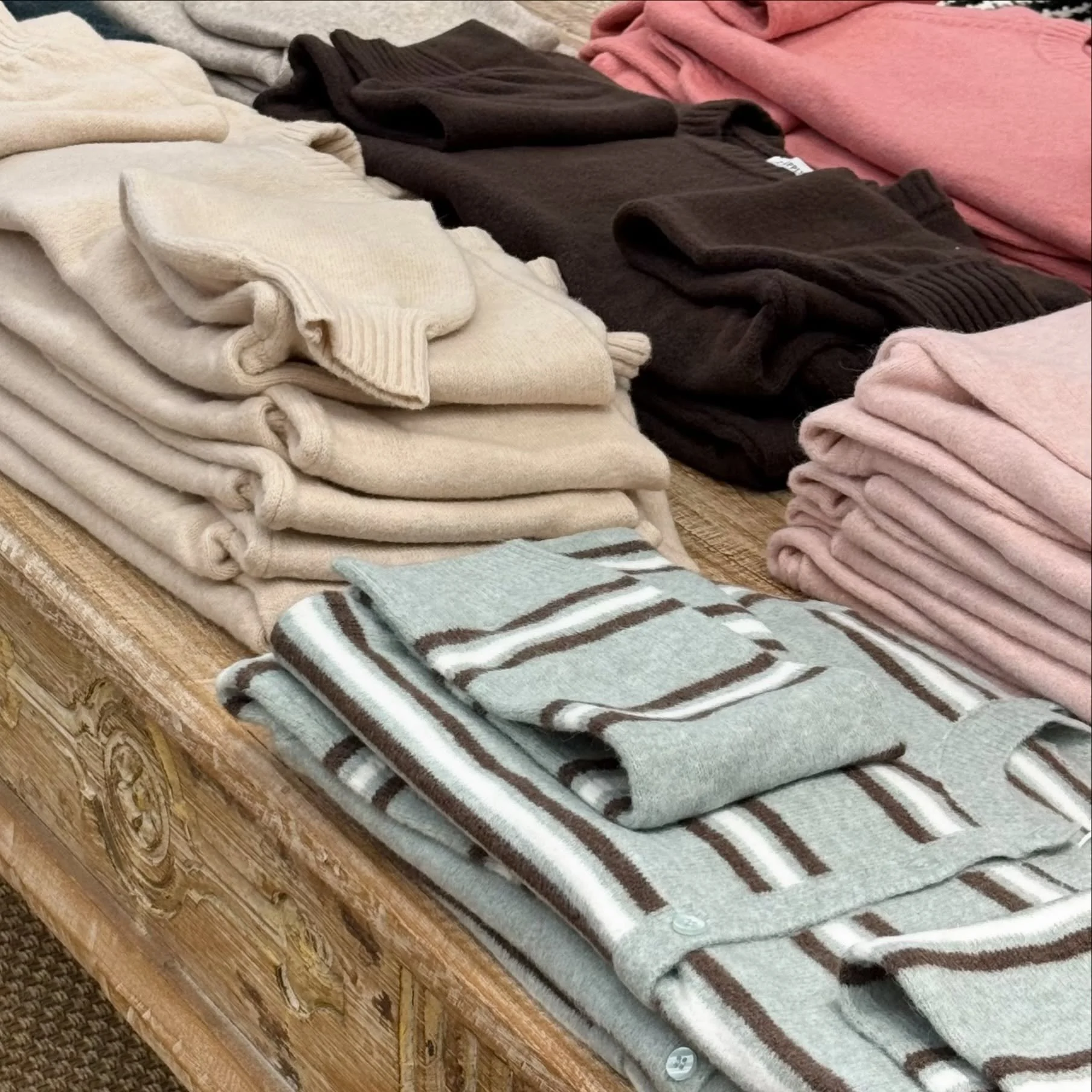 Sweater season is here &amp; we are ready for it🍂 
#shopzest #shopsmall #shoplocal #shoprva #shopfrederickmd
