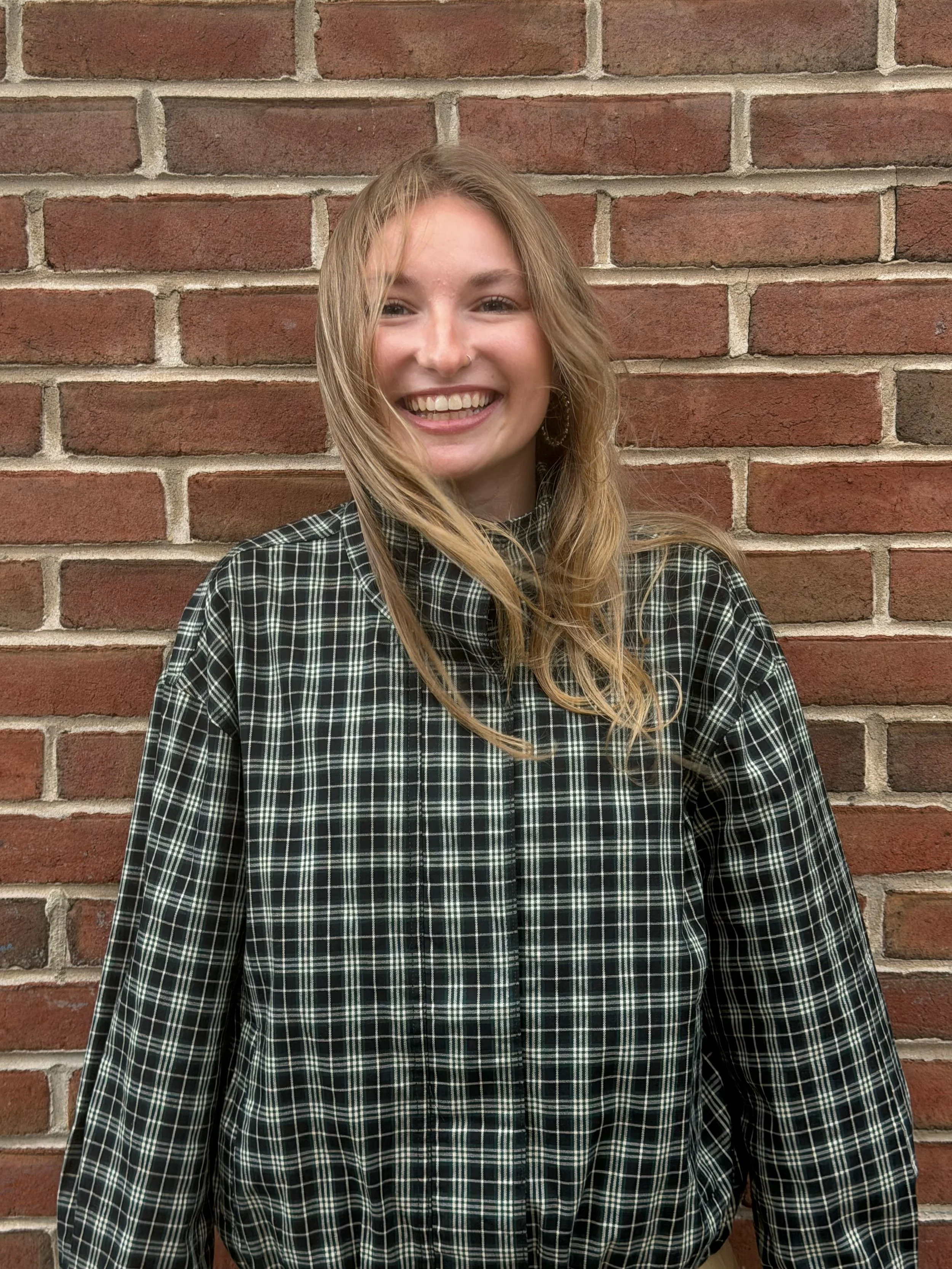 The kind of jacket that makes the whole outfit🤎 A little plaid, a little oversized, and a whole lot of fall perfection! #zestclothingandco #shoplocal #shopfrederickmd #shopsmall #shopfallfashion